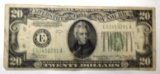 1934-A $20.00 FEDERAL NOTE VF/XF