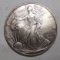 1997 AMERICAN SILVER EAGLE LIGHTLY TONED UNC