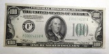 1934 $100.00 FEDERAL NOTE CRISP GEM UNC