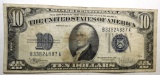 1934-C $10.00 SILVER CERTIFICATE FINE