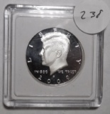 2009-S KENNEDY 40% SILVER HALF DOLLAR PROOF