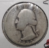 1932-D WASHINGTON QUARTER VG