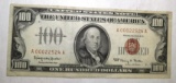 1966 $100.00 FEDERAL NOTE CHOICE AU