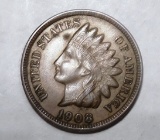 1908 INDIAN CENT CH BU BROWN