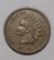 1859 INDIAN CENT XF