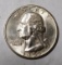 1955 WASHINGTON QUARTER GEM BU MS-65