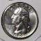 1957-D WASHINGTON QUARTER GEM BU MS-65