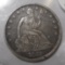 1845-O LIBERTY SEATED HALF DOLLAR XF-45