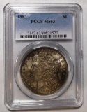 1883 MORGAN DOLLAR PCGS MS-63