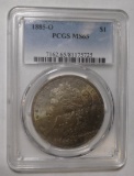 1885-O MORGAN DOLLAR PCGS MS-65