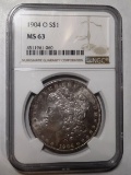 1904-O MORGAN DOLLAR NGC MS-63