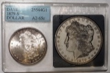 1879-S MORGAN DOLLAR ACCUGRADE SLAB MS-65