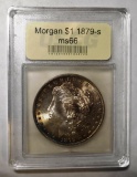 1879-S MORGAN DOLLAR USCG MS-66