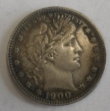 1900 BARBER QUARTER AU-55