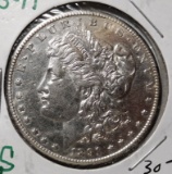 1891-S MORGAN DOLLAR AU-58