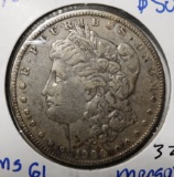 1900 MORGAN DOLLAR AU