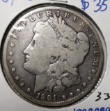 1901-O MORGAN DOLLAR FINE