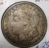 1921 MORGAN DOLLAR AU-55