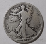 1917 WALKER HALF DOLLAR VG