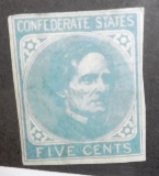 CONFEDERATE POSTAGE STAMP VF CONDITION