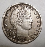 1916-D BARBER QUARTER XF