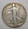 1937-S WALKER HALF DOLLAR FINE