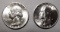 LOT OF 1945 & 1945-S WASHINGTON QUARTERS GEM BU (2 COINS)