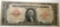 1923 $1.00 LEGAL TENDER RED SEAL NOTE VG/FINE