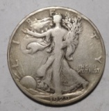 1929-S WALKER HALF DOLLAR FINE