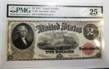 1917 $2.00 LEGAL TENDER NOTE VF-25