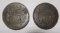 LOT OF 1864 LM & 1866 TWO CENTS (2 COINS)