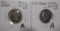 LOT OF 1952 & 1955 GEM PROOF JEFFERSON NICKELS (2 COINS)