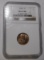 1944 LINCOLN CENT NGC MS-65 RED