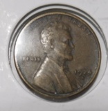1924-S LINCOLN CENT XF