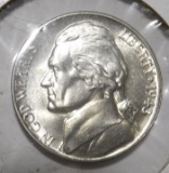 1943-D WAR NICKEL GEM BU FULL STEPS