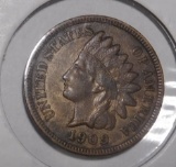 1909 INDIAN CENT VF-30