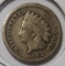1862 INDIAN CENT G/VG