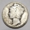 1921 MERCURY DIME