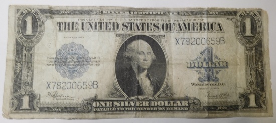 1923 $1.00 SILVER CERTIFICATE NOTE FINE