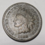 1866 INDIAN CENT VG