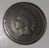 1886 TYPE 2 INDIAN CENT G/VG