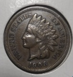 1908-S INDIAN CENT XF-40