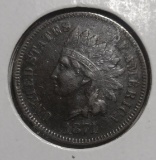 1874 INDIAN CENT AU-58