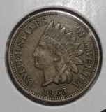 1863 INDIAN CENT XF-40