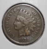 1878 INDIAN CENT VF