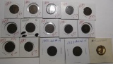 LOT OF FORTY ONE INDIAN CENTS GUARANTEED GD-FINE (41 COINS)