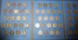 LOT OF TWO PARTIAL JEFFERSON NICKEL SETS (113 COINS)