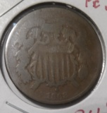 1868 TWO CENTS