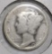 1921 MERCURY DIME GOOD