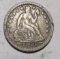 1854 ARROWS LIBERTY SEATED DIME XF